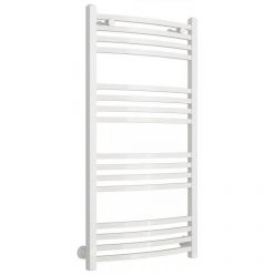 Полотенцесушитель водяной Сунержа Аркус 12-0251-1050, высота 100 см, ширина 50 см, универсальное подключение, цвет белый