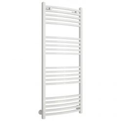 Полотенцесушитель водяной Сунержа Аркус 12-0251-1250, высота 120 см, ширина 50 см, универсальное подключение, цвет белый