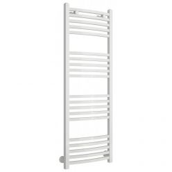 Полотенцесушитель водяной Сунержа Аркус 12-0251-1240, высота 120 см, ширина 40 см, универсальное подключение, цвет белый