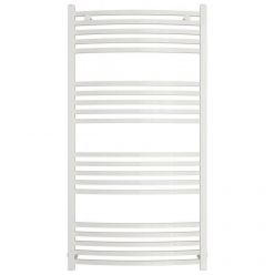 Полотенцесушитель водяной Сунержа Аркус 12-0251-1260, высота 120 см, ширина 60 см, универсальное подключение, цвет белый