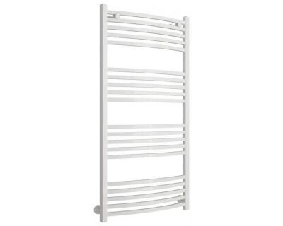 Полотенцесушитель водяной Сунержа Аркус 12-0251-1260, высота 120 см, ширина 60 см, универсальное подключение, цвет белый