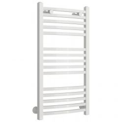 Полотенцесушитель водяной Сунержа Аркус 12-0251-8040, высота 80 см, ширина 40 см, универсальное подключение, цвет белый