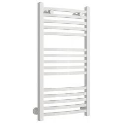 Полотенцесушитель водяной Сунержа Аркус 12-0251-8040, высота 80 см, ширина 40 см, универсальное подключение, цвет белый