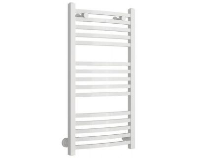 Полотенцесушитель водяной Сунержа Аркус 12-0251-8040, высота 80 см, ширина 40 см, универсальное подключение, цвет белый