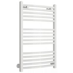 Полотенцесушитель водяной Сунержа Аркус 12-0251-8050, высота 80 см, ширина 50 см, универсальное подключение, цвет белый