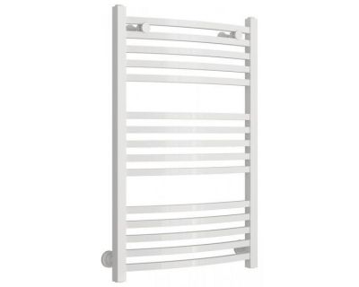 Полотенцесушитель водяной Сунержа Аркус 12-0251-8050, высота 80 см, ширина 50 см, универсальное подключение, цвет белый