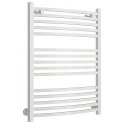 Полотенцесушитель водяной Сунержа Аркус 12-0251-8060, высота 80 см, ширина 60 см, универсальное подключение, цвет белый