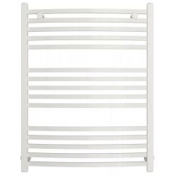 Полотенцесушитель водяной Сунержа Аркус 12-0251-8060, высота 80 см, ширина 60 см, универсальное подключение, цвет белый