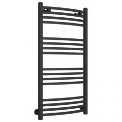 Полотенцесушитель водяной Сунержа Аркус 15-0251-1050, высота 100 см, ширина 50 см, универсальное подключение, цвет тёмный титан муар