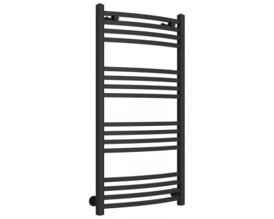 Полотенцесушитель водяной Сунержа Аркус 15-0251-1050, высота 100 см, ширина 50 см, универсальное подключение, цвет тёмный титан муар