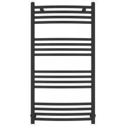 Полотенцесушитель водяной Сунержа Аркус 15-0251-1050, высота 100 см, ширина 50 см, универсальное подключение, цвет тёмный титан муар