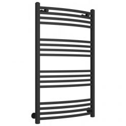 Полотенцесушитель водяной Сунержа Аркус 15-0251-1060, высота 100 см, ширина 60 см, универсальное подключение, цвет тёмный титан муар