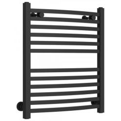 Полотенцесушитель водяной Сунержа Аркус 15-0251-6050, высота 60 см, ширина 50 см, универсальное подключение, цвет тёмный титан муар