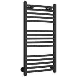 Полотенцесушитель водяной Сунержа Аркус 15-0251-8040, высота 80 см, ширина 40 см, универсальное подключение, цвет тёмный титан муар