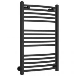 Полотенцесушитель водяной Сунержа Аркус 15-0251-8050, высота 80 см, ширина 50 см, универсальное подключение, цвет тёмный титан муар