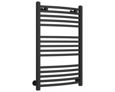 Полотенцесушитель водяной Сунержа Аркус 15-0251-8050, высота 80 см, ширина 50 см, универсальное подключение, цвет тёмный титан муар