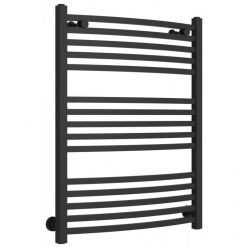 Полотенцесушитель водяной Сунержа Аркус 15-0251-8060, высота 80 см, ширина 60 см, универсальное подключение, цвет тёмный титан муар