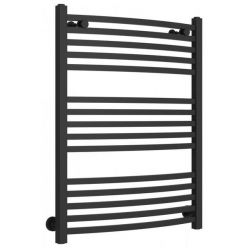 Полотенцесушитель водяной Сунержа Аркус 15-0251-8060, высота 80 см, ширина 60 см, универсальное подключение, цвет тёмный титан муар