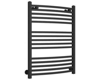 Полотенцесушитель водяной Сунержа Аркус 15-0251-8060, высота 80 см, ширина 60 см, универсальное подключение, цвет тёмный титан муар