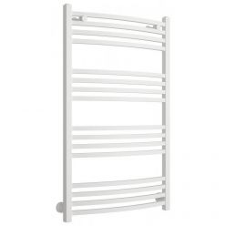 Полотенцесушитель водяной Сунержа Аркус 30-0251-1060, высота 100 см, ширина 60 см, универсальное подключение, цвет матовый белый