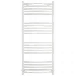 Полотенцесушитель водяной Сунержа Аркус 30-0251-1250, высота 120 см, ширина 50 см, универсальное подключение, цвет матовый белый