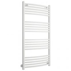 Полотенцесушитель водяной Сунержа Аркус 30-0251-1260, высота 120 см, ширина 60 см, универсальное подключение, цвет матовый белый