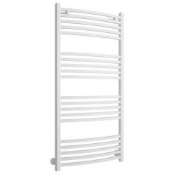 Полотенцесушитель водяной Сунержа Аркус 30-0251-1260, высота 120 см, ширина 60 см, универсальное подключение, цвет матовый белый