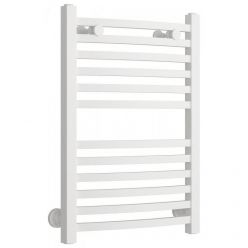 Полотенцесушитель водяной Сунержа Аркус 30-0251-6040, высота 60 см, ширина 40 см, универсальное подключение, цвет матовый белый