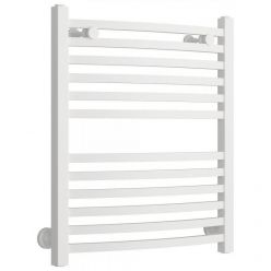 Полотенцесушитель водяной Сунержа Аркус 30-0251-6050, высота 60 см, ширина 50 см, универсальное подключение, цвет матовый белый