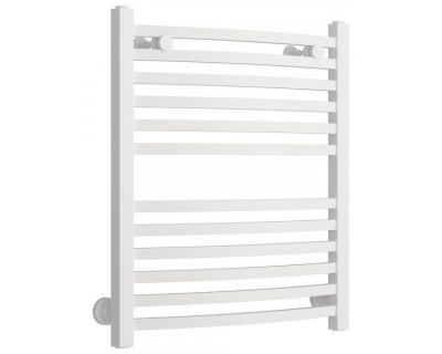 Полотенцесушитель водяной Сунержа Аркус 30-0251-6050, высота 60 см, ширина 50 см, универсальное подключение, цвет матовый белый