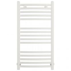 Полотенцесушитель водяной Сунержа Аркус 30-0251-8040, высота 80 см, ширина 40 см, универсальное подключение, цвет матовый белый