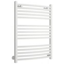 Полотенцесушитель водяной Сунержа Аркус 30-0251-8060, высота 80 см, ширина 60 см, универсальное подключение, цвет матовый белый