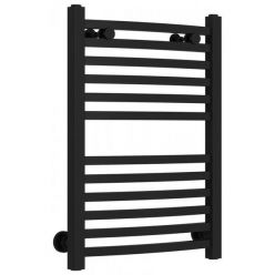 Полотенцесушитель водяной Сунержа Аркус 31-0251-6040, высота 60 см, ширина 40 см, универсальное подключение, цвет матовый черный
