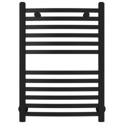Полотенцесушитель водяной Сунержа Аркус 31-0251-6040, высота 60 см, ширина 40 см, универсальное подключение, цвет матовый черный