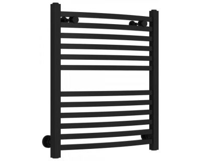 Полотенцесушитель водяной Сунержа Аркус 31-0251-6050, высота 60 см, ширина 50 см, универсальное подключение, цвет матовый черный