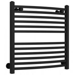 Полотенцесушитель водяной Сунержа Аркус 31-0251-6060, высота 60 см, ширина 60 см, универсальное подключение, цвет матовый черный