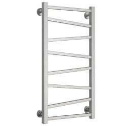 Полотенцесушитель водяной Сунержа Сирокко 071-0253-8040, высота 80 см, ширина 40 см, нижнее подключение, цвет сатин