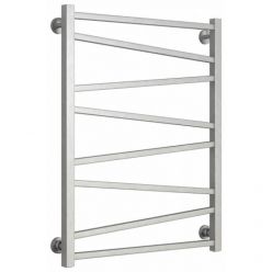 Полотенцесушитель водяной Сунержа Сирокко 071-0253-8060, высота 80 см, ширина 60 см, нижнее подключение, цвет сатин