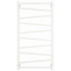 Полотенцесушитель водяной Сунержа Сирокко 12-0253-1050, высота 100 см, ширина 50 см, нижнее подключение, цвет белый
