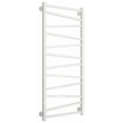 Полотенцесушитель водяной Сунержа Сирокко 12-0253-1250, высота 120 см, ширина 50 см, нижнее подключение, цвет белый