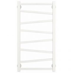 Полотенцесушитель водяной Сунержа Сирокко 12-0253-8040, высота 80 см, ширина 40 см, нижнее подключение, цвет белый
