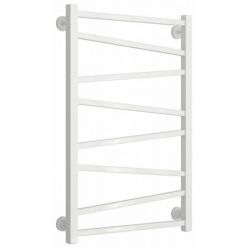 Полотенцесушитель водяной Сунержа Сирокко 12-0253-8050, высота 80 см, ширина 50 см, нижнее подключение, цвет белый
