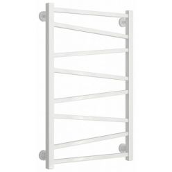 Полотенцесушитель водяной Сунержа Сирокко 12-0253-8050, высота 80 см, ширина 50 см, нижнее подключение, цвет белый