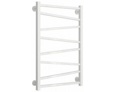 Полотенцесушитель водяной Сунержа Сирокко 12-0253-8050, высота 80 см, ширина 50 см, нижнее подключение, цвет белый