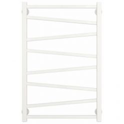 Полотенцесушитель водяной Сунержа Сирокко 12-0253-8050, высота 80 см, ширина 50 см, нижнее подключение, цвет белый