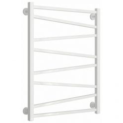 Полотенцесушитель водяной Сунержа Сирокко 12-0253-8060, высота 80 см, ширина 60 см, нижнее подключение, цвет белый