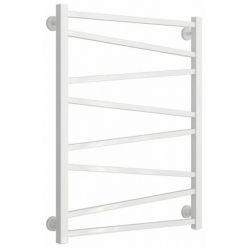 Полотенцесушитель водяной Сунержа Сирокко 12-0253-8060, высота 80 см, ширина 60 см, нижнее подключение, цвет белый