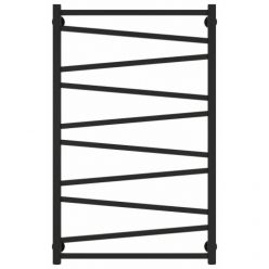 Полотенцесушитель водяной Сунержа Сирокко 15-0253-1060, высота 100 см, ширина 60 см, нижнее подключение, цвет тёмный титан муар