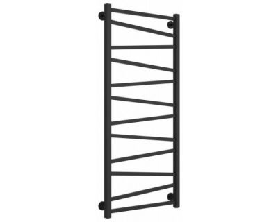 Полотенцесушитель водяной Сунержа Сирокко 15-0253-1250, высота 120 см, ширина 50 см, нижнее подключение, цвет тёмный титан муар