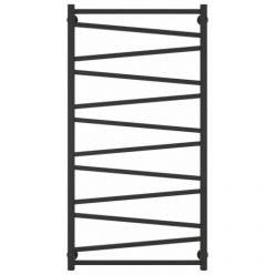 Полотенцесушитель водяной Сунержа Сирокко 15-0253-1260, высота 120 см, ширина 60 см, нижнее подключение, цвет тёмный титан муар